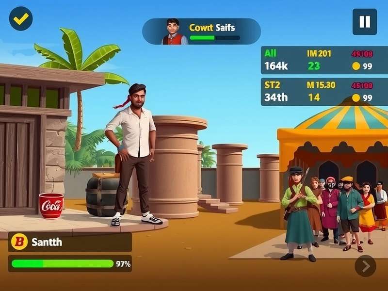 Bihar Bandits player statistics chart showing growth over time